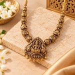 Royal Temple Lakshmi Kasu Mala Choker