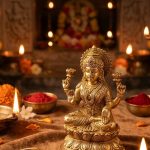 Sanctified Goddess Lakshmi Temple Vigraham